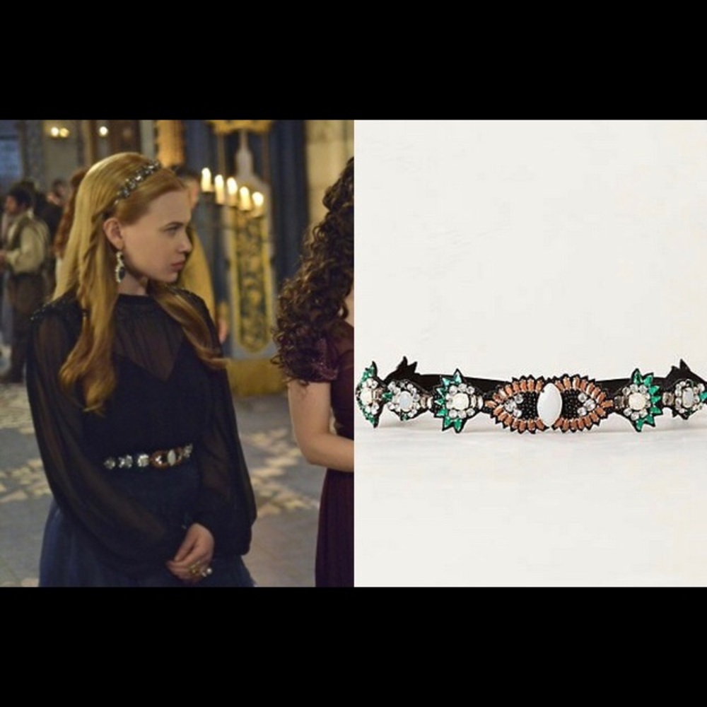 Anthropology beaded waist belt